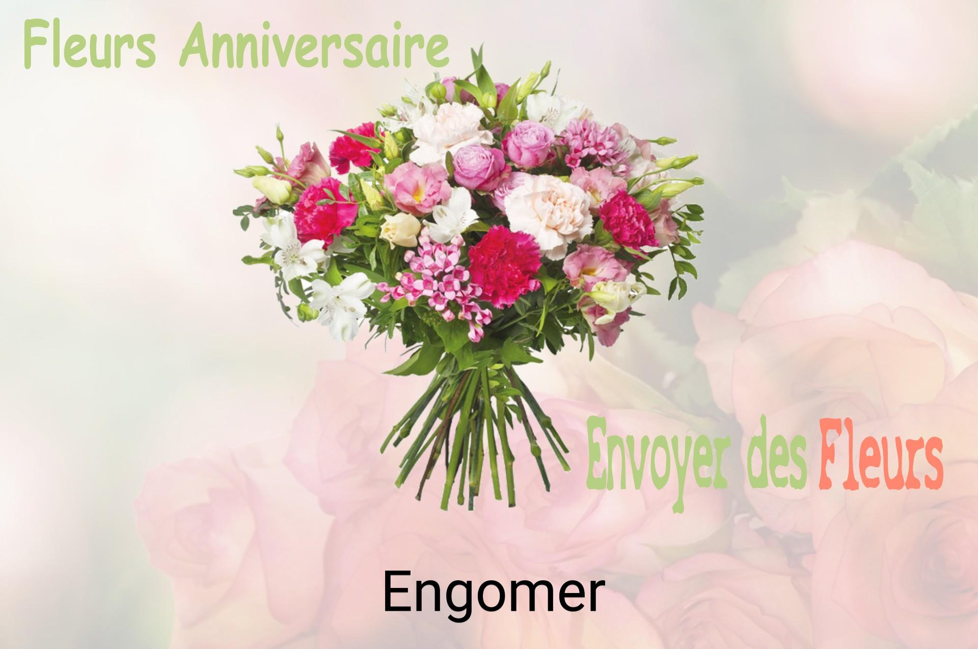 Bouquet de fleurs d’anniversaire livré à Engomer